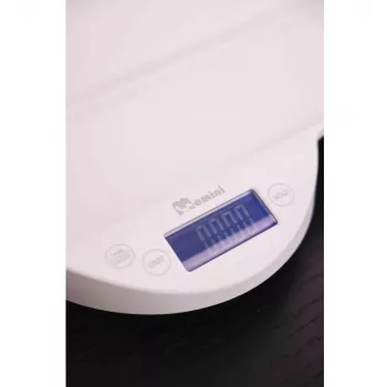Momini Baby Scale TinyScale – Skaitmeninės kūdikių svarstyklės 20 kg, 5 g padalomis, baltos