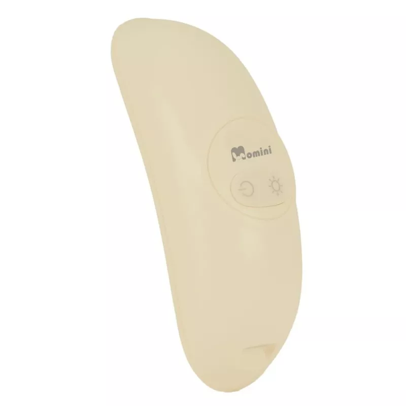 MOMINI Lactation Massager Calma – Electric Warming & Vibrating Breast Massager with 8 Modes, IPX7 Waterproof, USB-C Rechargeable
