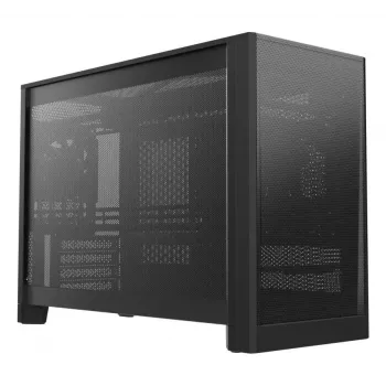 Montech TEN (B) Mini bokštelio kompiuterio korpusas, grūdintas stiklas, juodas, Micro-ATX/Mini-ITX