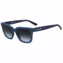 MOSCHINO LOVE Moteriški Akiniai nuo Saulės MOL087-S-PJP Kačių Akys Acetato Rėmelis Pilki Gradientiniai Stiklai 55/17/140 mm