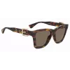 MOSCHINO Moteriški katinėlio akies akiniai nuo saulės MOS131S086F47 Havana Brown 54mm