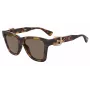 MOSCHINO Moteriški katinėlio akies akiniai nuo saulės MOS131S086F47 Havana Brown 54mm