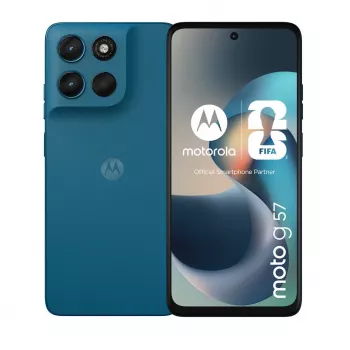Motorola Moto G57 17,1 cm (6,72 inch) Dual SIM 5G išmanusis telefonas, 8GB RAM, 256GB atmintis, 5200mAh baterija, Mėtų žalia