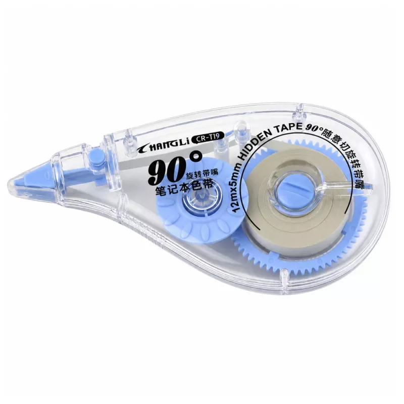 Pelės formos korekcinė juosta mokyklai ir biurui 5mm x 12m