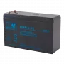 MPL Power Elektro MWH 5-12L UPS Akumuliatorius Švino-Rūgštinis VRLA AGM Nereikalaujantis Priežiūros 12V 6Ah Juodas