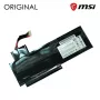 MSI BTY-L76 nešiojamojo kompiuterio baterija, 5400mAh, 10.8V, 6 celių, juoda