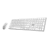 MSI Forge K210 Wireless Combo White US - Klaviatūros ir pelės rinkinys
