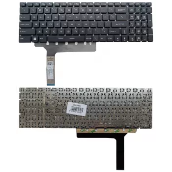 MSI GP76 GS76 GE76 US English klaviatūra be apšvietimo