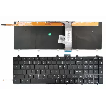 MSI GX60, GE60, GE70, GT60 nešiojamojo kompiuterio klaviatūra su US išdėstymu ir apšvietimu (pakaitinė)