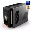 MSI MEG Vision X AI 2NVV9-285AT stalinis kompiuteris (juodas/skaidrus, Windows 11 Home)