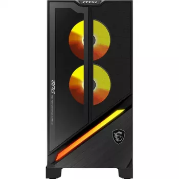 MSI MPG Infinite Z3 9NVPR7-883AT žaidimų kompiuteris – Intel Core i7-13700F, RTX 4070, 32 GB DDR5, 1 TB NVMe SSD + 2 TB HDD, Windows 11 Home, juodas / permatomas