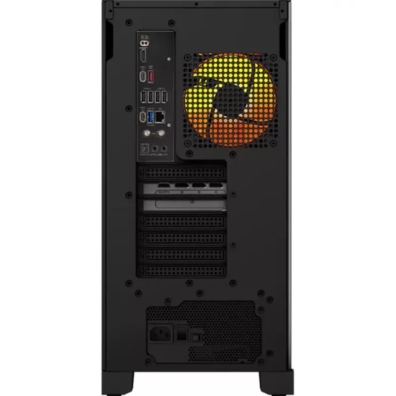 MSI MPG Infinite Z3 9NVPR7-883AT žaidimų stalinis kompiuteris, AMD Ryzen 7 9700X, 32GB RAM, 1TB SSD, RTX 5070, Windows 11 Home, juodas/permatomas