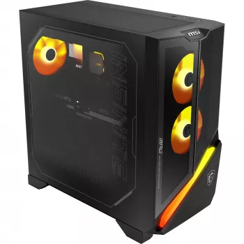 MSI MPG Infinite Z3 X3D žaidimų kompiuteris, AMD Ryzen 7 7800X3D, 32GB DDR5, 1TB NVMe SSD, NVIDIA GeForce RTX 4070 Ti, Windows 11 Home, juodos spalvos