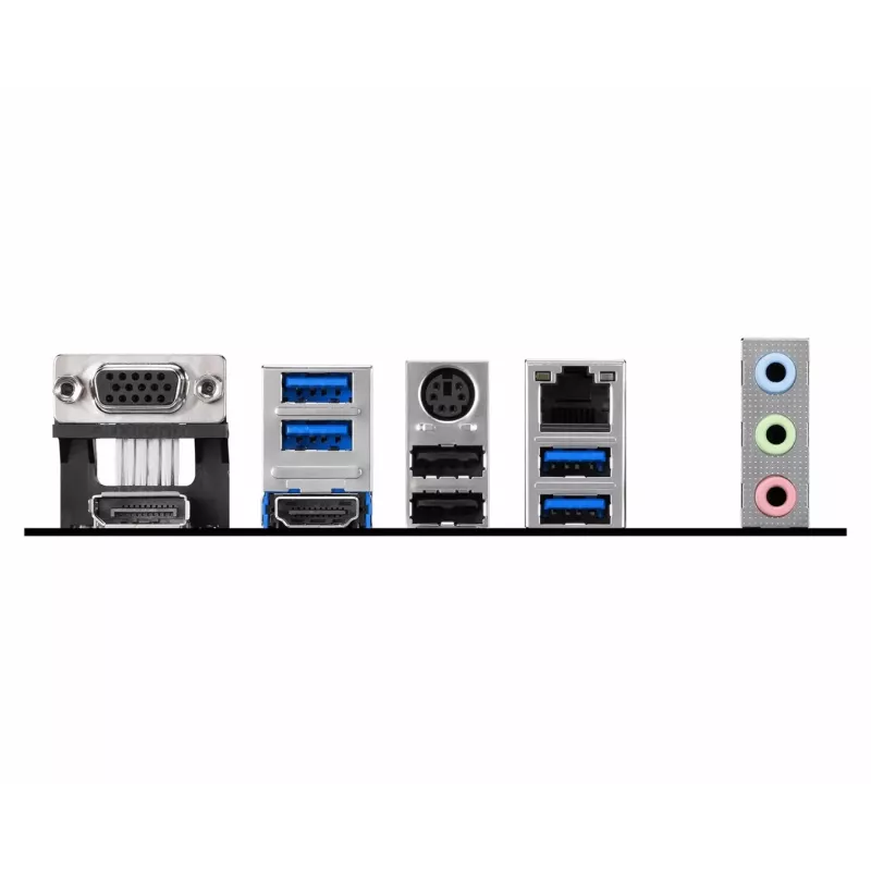 MSI PRO B550M-P pagrindinė plokštė, AMD AM4, B550, Micro-ATX, 4x DDR4, 128GB Max, Dual M.2, Gigabit LAN