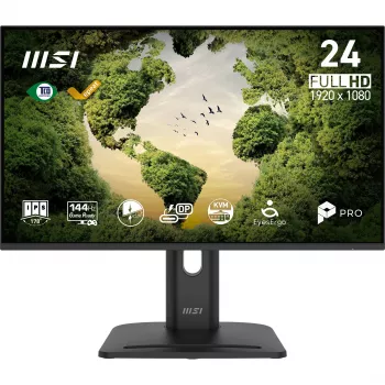 MSI PRO MP245PHGN E14 23,8 colių IPS 144Hz Full HD Monitor - Juodas