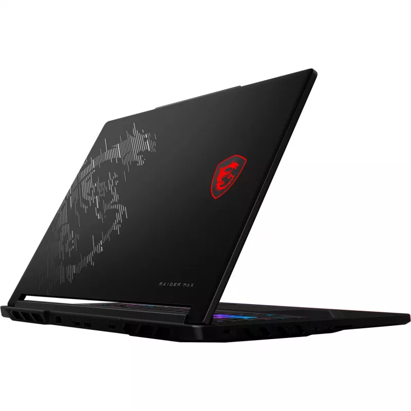 MSI Raider 16 Max HX B2WI-079 Žaidimų Nešiojamas Kompiuteris, Intel Core Ultra 9 290HX Plus, NVIDIA GeForce RTX 5080, 32 GB DDR5, 2 TB SSD, Windows 11 Home, Juodas
