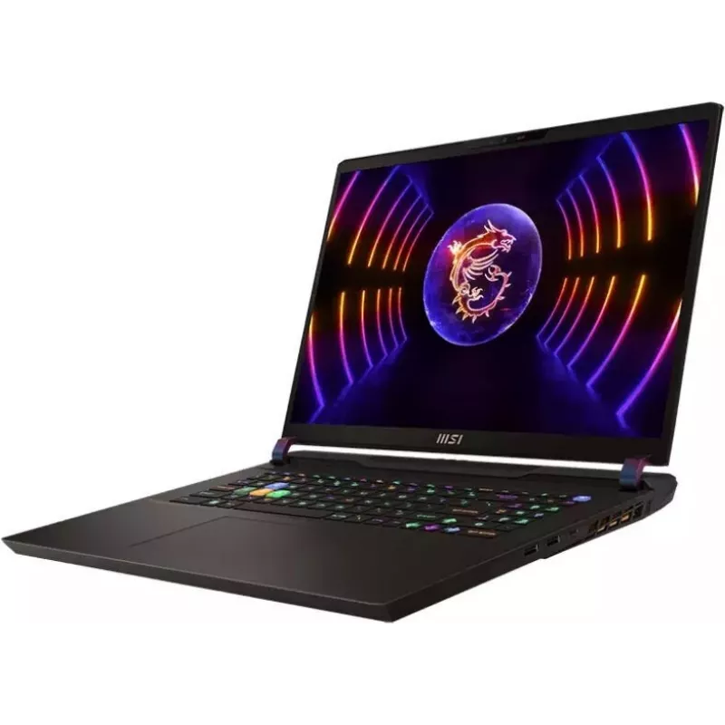 MSI Vector 17 HX AI A2XWHG-041 Nešiojamas Kompiuteris Žaidimams, Intel Core Ultra 9 185H, 32GB DDR5 RAM, 1TB NVMe SSD, 17,3 inch WQXGA 240Hz, NVIDIA GeForce RTX 4070, Windows 11 Home, Core Black (atnaujinta prekė)