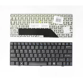 MSI Wind U90/U100/U110/U12 nešiojamojo kompiuterio klaviatūros keitimas - juoda, US English QWERTY