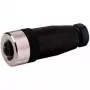 Murrelektronik M12 moteriškas 5 polių A koduotas varžtinių gnybtų lauko sąlygomis montuojamas jungtis, IP67 7000-12961-0000000