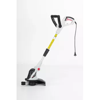 NAC TE55-DW 550W elektrinis žoliapjovės siūlas su teleskopiniu kotu, 300 mm pjovimo plotis, automatinis siūlo padavimas ir 90° kraštų pjovimo galvutė
