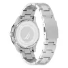 NAUTICA Vyriškas laikrodis NAPPBF201 Kvarcinis Analoginis su Mėlynu Ciferblatu ir Mėlynu Silikoniniu Dirželiu, 42mm