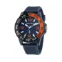 Nautica Vyriškas Kvarcinis Chronografo Laikrodis NAPFWS302 45mm Mėlynas Ciferblatas Silikoninis Dirželis