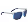 NAUTICA N3644SP-471 Vyriški poliarizuoti stačiakampiai akiniai nuo saulės Matinė juoda/Pilka 62mm