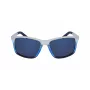 NAUTICA N3644SP-471 Vyriški poliarizuoti stačiakampiai akiniai nuo saulės Matinė juoda/Pilka 62mm