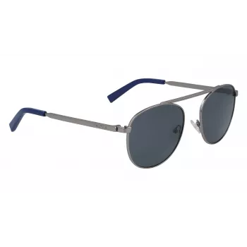 NAUTICA N4642SP-030 Vyriški poliarizuoti stačiakampiai akiniai nuo saulės matinė juoda 54mm