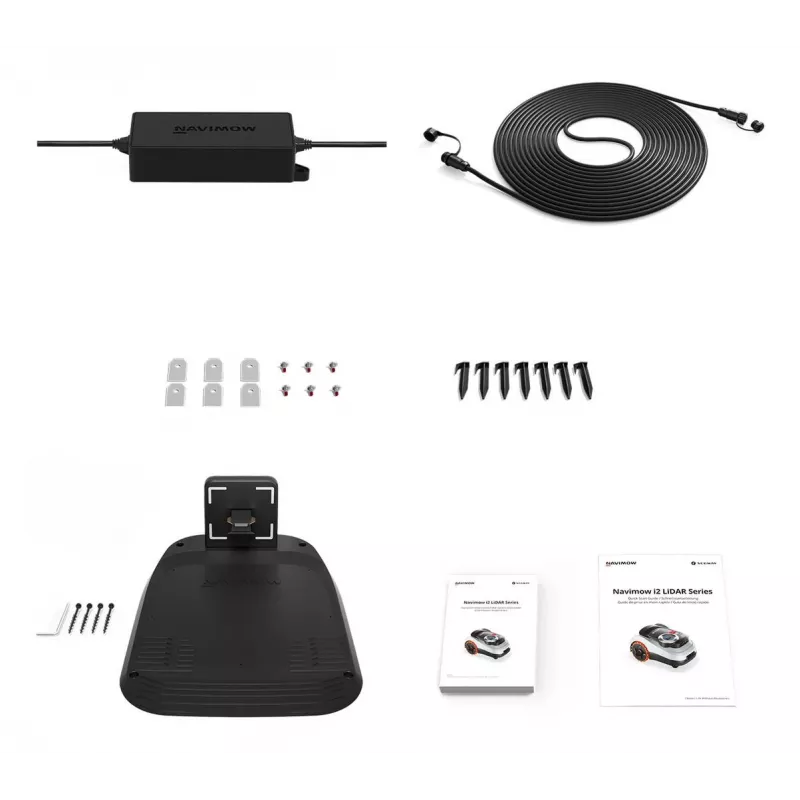 NAVIMOW BY SEGWAY VEJAPJOVĖ ROBOTAS I208E LIDAR