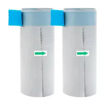 Neakasa M1/M1 Lite Litter Box Waste Bags – 60 maišelių, 3 ritinėliai, juodi, nepralaidūs HDPE