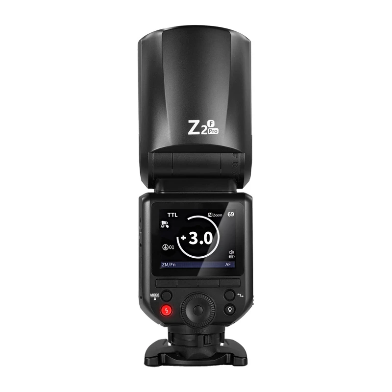 Neewer Z2PRO-F TTL Round Head Flash Speedlite su 3000mAh baterija