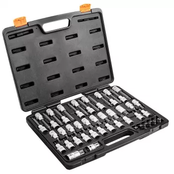 NEO Tools 08-713 Phillips PH2 atsuktuvų antgaliai, 25 mm, S2 plienas, 10 vnt. pakuotė