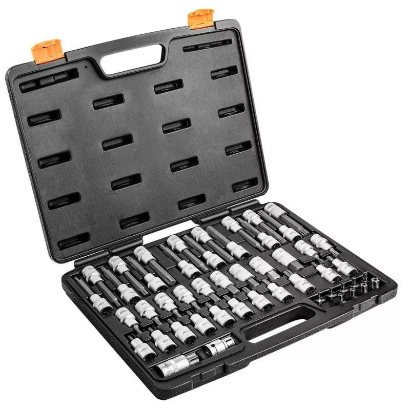 NEO Tools 08-713 Phillips PH2 atsuktuvų antgaliai, 25 mm, S2 plienas, 10 vnt. pakuotė