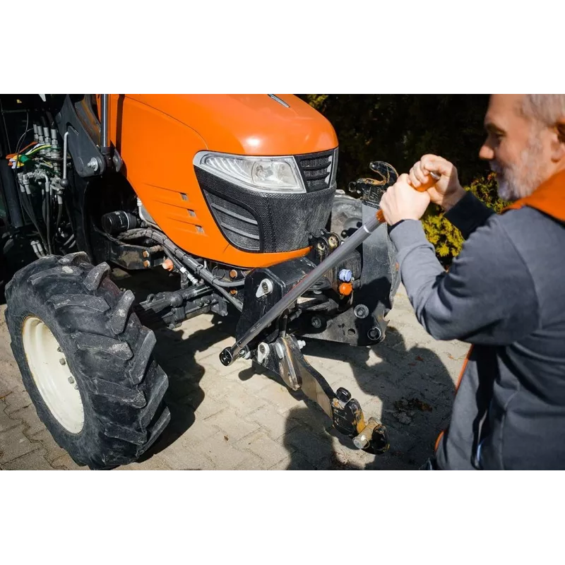 NEO TOOLS 08-839 1/2 colio reketinis dinamometrinis raktas 42-210 Nm su dvejopa skale ir dėklu