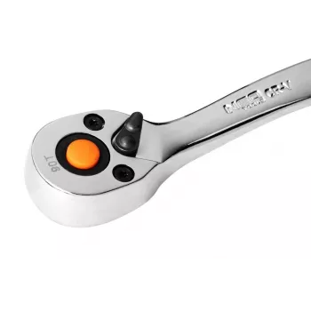 NEO Tools 10-020 219 dalių chromo-vanadžio lizdų rinkinys su 1/4 inch, 3/8 inch, 1/2 inch pavaromis, reketais, antgaliais, veržliarakčiais ir šešiabriauniais rakteliais