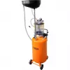 NEO TOOLS 10-811 Mobilus pneumatinis alyvos išsiurbimo įrenginys su kontroliniu rezervuaru, 80L pagrindinis bakas, 10L apžiūros bakas, 6-8 bar oro slėgis, 4 sukamosios ratukai