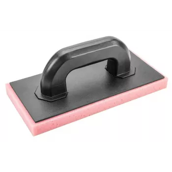 NEO Tools 50-254 Plytelėms kloti skirtas glaistymo ir klijų paskirstymo įrankis su ergonomiška rankena, 280 x 130 mm guminis pagrindas, juoda/oranžinė