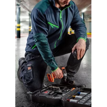 NEO Tools 81-229-XXXL apsauginės darbo kelnės pilka/žalia