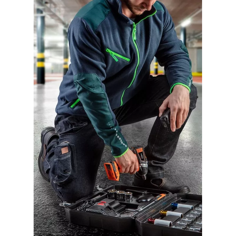 NEO Tools 81-229-XXXL apsauginės darbo kelnės pilka/žalia