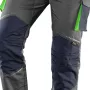 NEO Tools 81-247-XL Profesionalios darbo kelnės su kelių apsaugų kišenėmis, pilkos/juodos, XL dydis