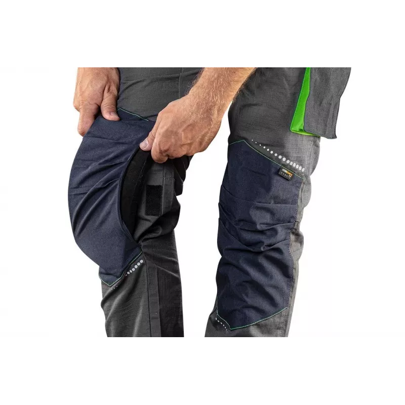 NEO TOOLS 81-247-XS Unisex darbo marškinėliai, 100% medvilnė, pilki, XS