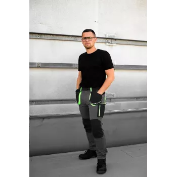 NEO Tools 81-290-XL apsauginės kelnės juodos