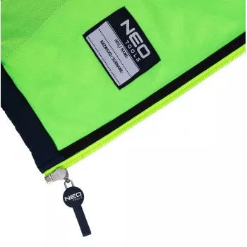 NEO TOOLS 81-559-M darbo striukė, M dydis, pilka/juoda su oranžinėmis detalėmis