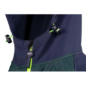 NEO TOOLS 81-559-XL Unisex darbo striukė, 100% medvilnė, pilka, 7 kišenės