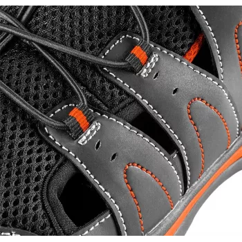 NEO Tools 82-079-47 S1P SRC plieninio piršto apsauginiai batai, 47 dydis, juoda/pilka