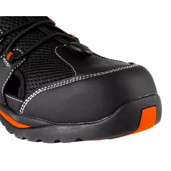 NEO Tools 82-079-47 S1P SRC plieninio piršto apsauginiai batai, 47 dydis, juoda/pilka