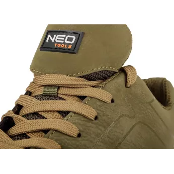NEO TOOLS 82-741-40 Apsauginiai batai S1P SRC su plieniniu pirštu ir vidpadžiu, 40 dydis, juodi/pilki