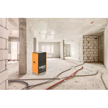 NEO TOOLS 90-162 drėkintuvas 10L/24h su 2,1L talpa, LED ekranu, automatinio atšildymo funkcija, nuolatiniu vandens išleidimu, vaikų užraktu, juodos spalvos