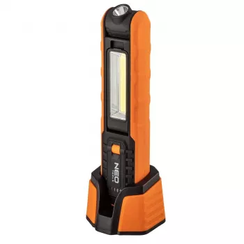 NEO TOOLS 99-065 LED žibintuvėlis 300 lm Įkraunamas Cree XPE Juodas